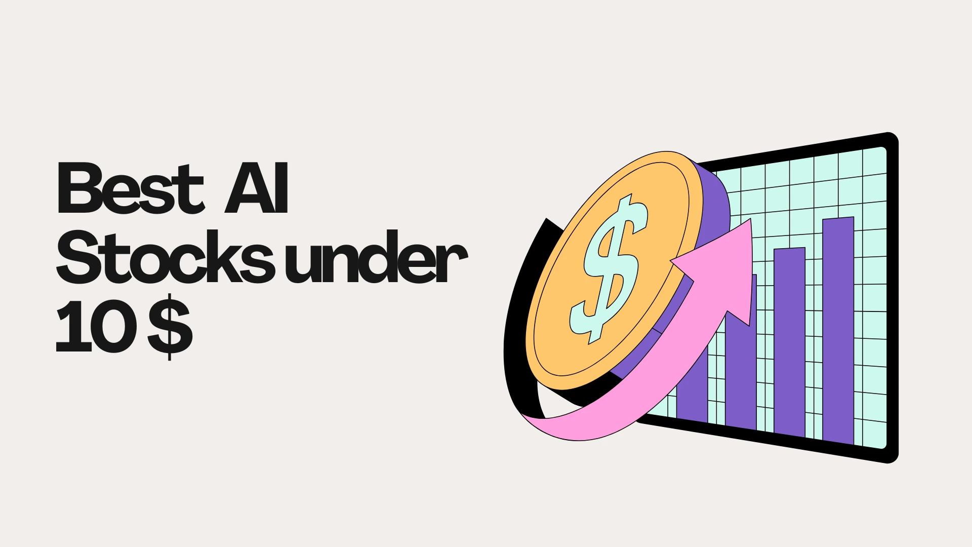 best AI stocks under 10 USD